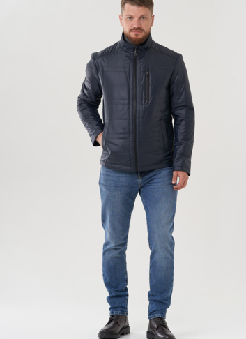 Мужская куртка синего цвета Мужская куртка синего цвета